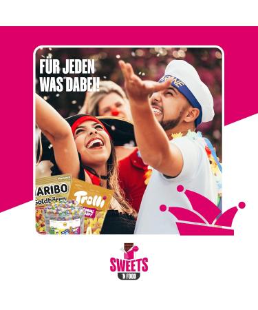 Ahoj-Brause Fizzy Candy Sticks Bucket (100 pcs 2.3kg) | Stylish SWEETS'N FOOD Packing Tape Included - International Shipping Available - Buy Online on GoSupps.com