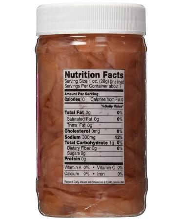 Sliced Pickled Ginger - 11.5 FL. OZ (340 ml) - Pack of 1 - Buy Online on GoSupps.com