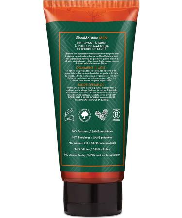 Shea Moisture Maracuja Oil & Shea Butter Beard Wash 177ml 177 Milliliters - Buy Online on GoSupps.com