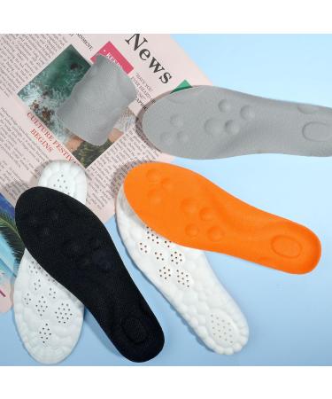 3 Pairs Orthopedic Insoles for Men & Women - Arch Support Shoe Inserts for Flat Feet & Plantar Fasciitis - Soft Breathable Foot Pain Relief in Size 39-40 - Buy Online on GoSupps.com