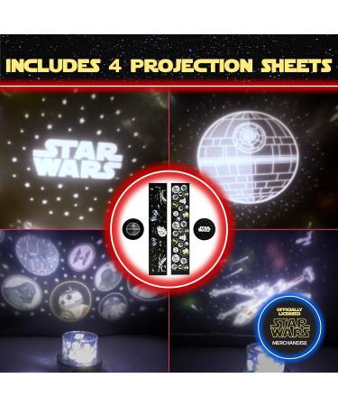 Star Wars Projection Light with Interchangeable Scenes - Night Light and Wall/Ceiling Decoration - Buy Online on GoSupps.com