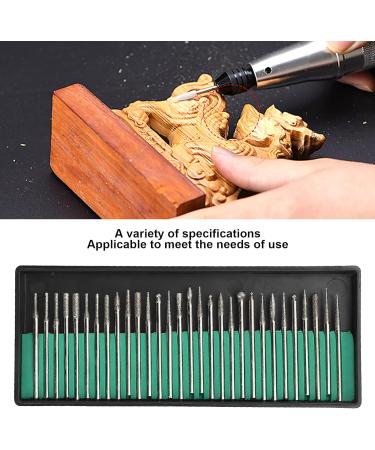 Agatige Carborundum Drill Bit Set - 330pcs Electroplated Grinding Head & Polishing Tools (3.00mm) - International Shipping - Buy Online on GoSupps.com