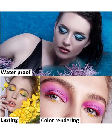 15-Shade Purple Eyeshadow Palette | Highly Pigmented Matte & Glitter Shades | Long-Lasting, Waterproof Makeup for Women - Buy Online on GoSupps.com