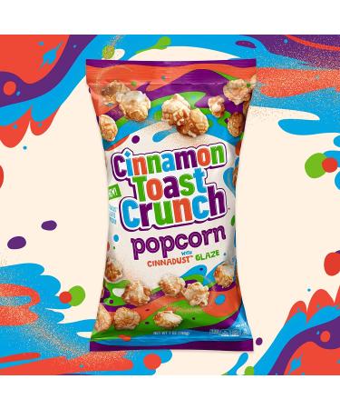 Cinnamon Toast Crunch Popcorn Snack 7 oz - Irresistible Cinnadust Glaze - Buy Online on GoSupps.com