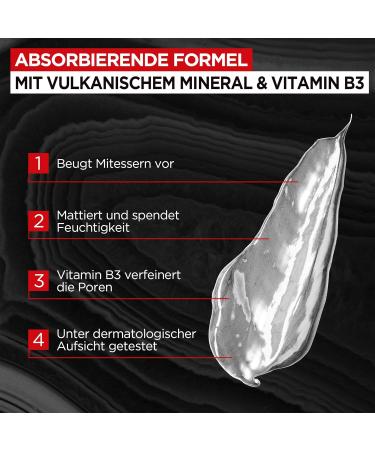 L'Or al Men Expert Anti-Pickel Moisture Cream for Men - 2 Pack | Fight Blackheads & Pimples with Salicylic Acid & Pure Carbon - 50ml - Buy Online on GoSupps.com