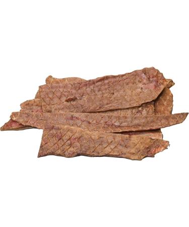 Buffalo Udder Jerky - 300 Grams - 100% All-Natural Single Ingredient Grass-Fed Free-Range Premium Buffalo Dog Treats - Air Dried Healthy Dog Chews - Buy Online on GoSupps.com