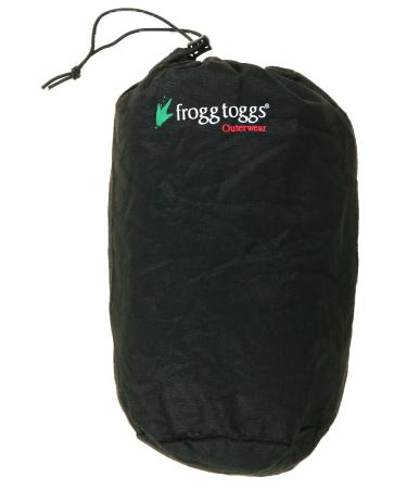 FROGG TOGGS mens Classic FroggToggs Stuff Sack for Suit, Black, One Size US