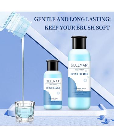 Nail Brush Cleaner for Acrylic Nails - 2.5 fl oz | Quick & Easy Cleaning for Nail Art | Ideal for Salons & Home Use - Buy Online on GoSupps.com