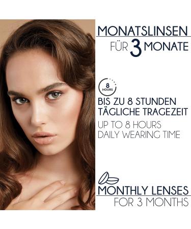 Iconic Jade Colored Contact Lenses - Monthly Wear Lush Green Natural Look - 1 Pair | International Shipping Available - Buy Online on GoSupps.com