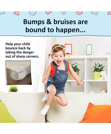 Bebe Earth Baby Proofing Corner Protectors  12 Furniture Corner Guards Bumpers for Table - Clear Child Safety Protector for Home  New Parents and Couples 12-Count - Buy Online on GoSupps.com