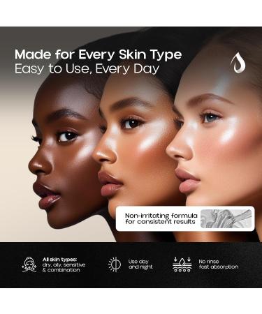 Gentle BHA Liquid Exfoliant - Face Exfoliator with 2% Salicylic Acid & 5% Niacinamide | Anti-Aging Daily Leave-On Exfoliating Toner Smooths Texture Hydrates Unclogs & Refines Pores for Glowing Skin - Buy Online on GoSupps.com