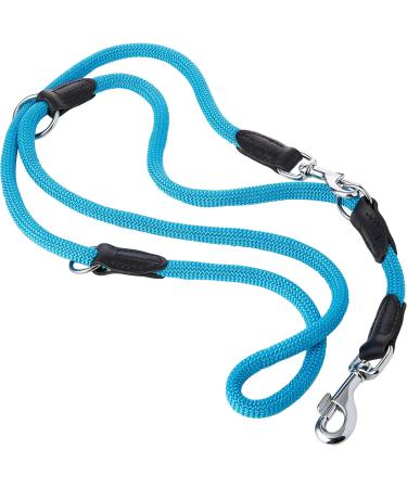 HUNTER Freestyle Adjustable Dog Leash - Robust Weatherproof 1.0/200 cm in Petrol | Shop Internationally - Buy Online on GoSupps.com