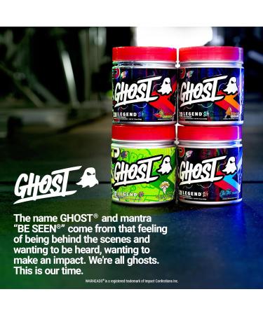 GHOST Legend All Out V2 Pre-Workout Powder Cherry Limeade - 20 Servings - Pre-Workout Supplement for Men & Women - Energy & Pumps - Caffeine Citrulline Beta Alanine Betaine NO3-T- Sugar Free - Buy Online on GoSupps.com