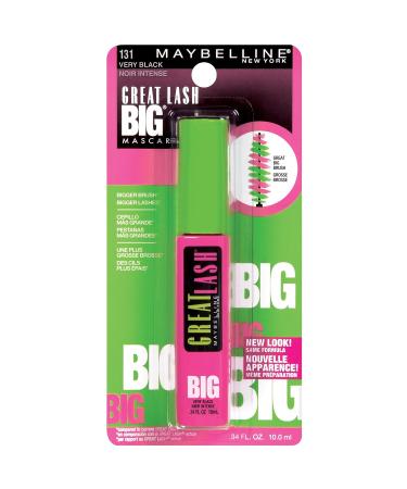 Maybelline Great Lash BIG Washable Mascara - Very Black 0.34 fl oz - Buy Online on GoSupps.com