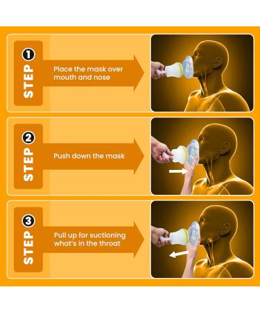3 Packs Shield Portable Assist Suction Apparatus Kit Helps to Remove Objects Quickly and Effectively Soft Home Kit Easy to Use First Aid kit - Buy Online on GoSupps.com