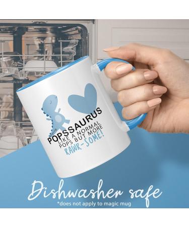 Mugged Off Pops Pop Popssaurus Mug Pops Birthday Present Pops Xmas Pops Christmas Gifts Fathers Day - Buy Online on GoSupps.com