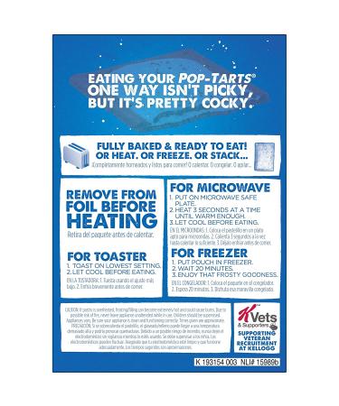 Pop-Tarts Cookies and Creme Breakfast Snacks - 13.5oz Box (8 Pastries) - Buy Online on GoSupps.com