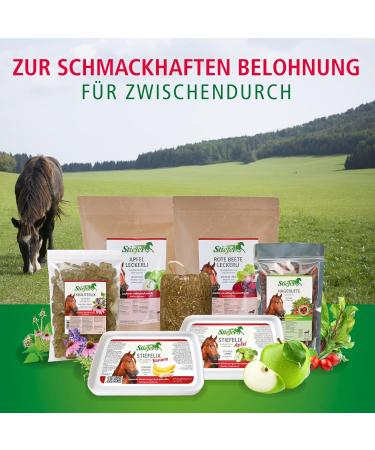 Buy Red Betete Horse Treats - Cereal-Free Beetroot Flavor 1kg | Ideal for Sports Leisure & Breeding Horses - Buy Online on GoSupps.com
