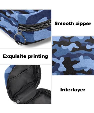 Women's Camouflage Menstrual Cup Bag - Large Capacity Travel Organizer for Makeup & Storage - Buy Online on GoSupps.com
