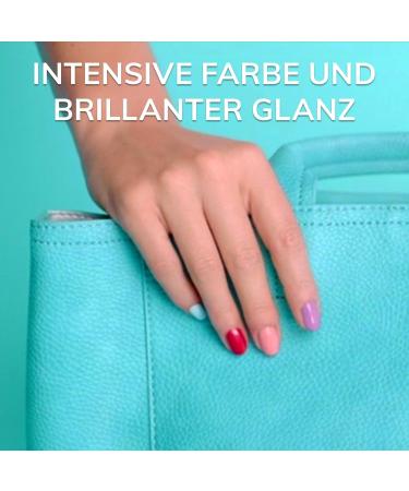 Manhattan Last & Shine Nail Polish - Violet 940 A Purple Spell | 10 Days Perfect Hold Shiny Finish 10ml - Buy Online on GoSupps.com