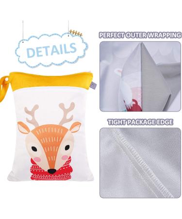 Seaur Waterproof Diaper Bag & Wet Bag for Baby | Zippered Beach Pool & Fitness Bag - 30x40cm - Buy Online on GoSupps.com