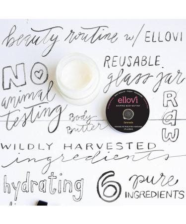 All-Natural Luxurious Whipped Body Butter - Serenade | 100% Vegan Nut-Free Moisturizer | 6 Plant-Based Ingredients | Healthy Skin (0.57 fl. oz - Buy Online on GoSupps.com