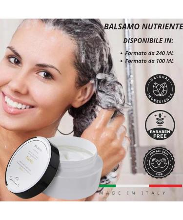 James B Balm Nourishing Hair Care with Nard Extract Keratin and Sweet Almond Oil Hair Lubricant that Stimulates Hair Growth Without Parabens 100 ml - Buy Online on GoSupps.com