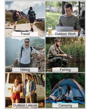 WORK IDEA Men's Sun Protection Hiking Shirt UPF 50+ UV Quick Dry Cooling Long Sleeve Fishing Shirt - Dark Beige | Size Medium - Buy Online on GoSupps.com