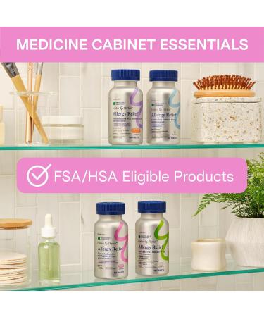 Foster & Thrive Diphenhydramine 25mg Allergy Relief for Seasonal Allergies Itchy Watery Eyes Sneezing Runny Nose Fast-Acting Antihistamine Medicine for Children and Adults - Buy Online on GoSupps.com