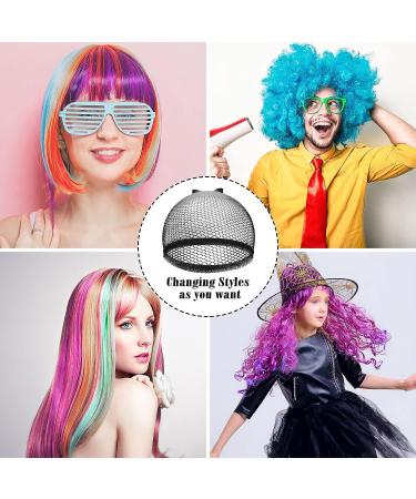 50 Piece Stretchy Nylon Wig Caps - Black Fishnet Wig Cap for Women, Men, Girls - Weaving Cap Liner - Buy Online on GoSupps.com