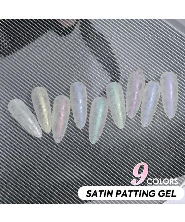 Gel Appliquer par Tapotement | Gel pour D grad de Manucure | Palette De Vernis 9 Couleurs Accessoires Pour Peinture D'Ongles Et Manucure Destin s Aux Professionnels De Mariage D butantes - Buy Online on GoSupps.com