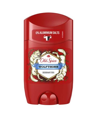 Old Spice Wolfthorn Deoderant Stick 50 ml / 1.7 oz (Pack of 6) - Buy Online on GoSupps.com