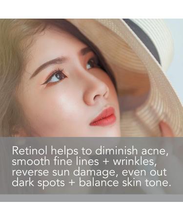 Pure Body Naturals Retinol Moisturizer 1.7 oz - Age-Defying Face & Eye Cream with Hyaluronic Acid Shea Butter & Jojoba Oil for Wrinkles & Lines - Buy Online on GoSupps.com