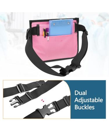 Damero Nurse Fanny Pack - Pink Waist Bag with Tape Holder for Stethoscopes & Medical Supplies - Buy Online on GoSupps.com