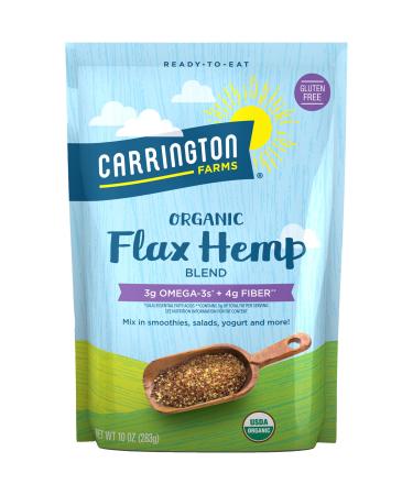 Carrington Farms Organic Flax Hemp Blend, Gluten Free, USDA Organic, 10 Ounce