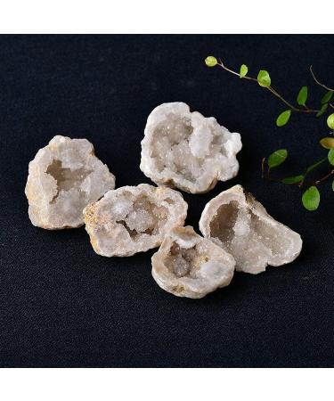 1Pc Natural Crystal Agate Geode Cutting Cluster Cornucopia Reiki Crystals Stone Specimen Fengshui Home Decor PEIQIYIN Stone Mineral Specimen 3-5cm - Buy Online on GoSupps.com