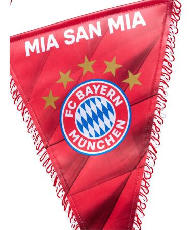 FC Bayern Munich Pennant - Mia San Mia | One Size | Shop Internationally - Buy Online on GoSupps.com