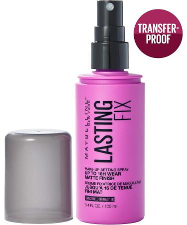 Maybelline New York Setting Spray Matte Finish Transfer Proof and Sweat Resistant & New York Fit Me Loose Finishing Powder Fair Light 0.7 oz. Spray + Finishing Powder - Buy Online on GoSupps.com