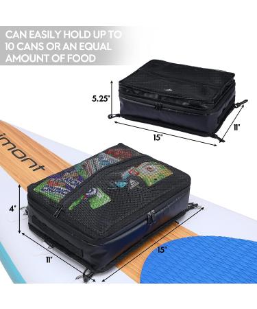 Haimont Waterproof Black SUP Deck Cooler Bag for Stand-up Paddleboard - Buy Online on GoSupps.com