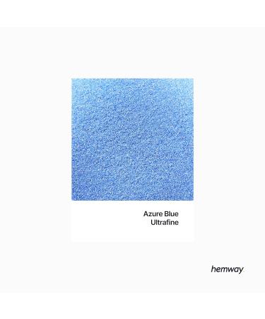 Hemway Ultra Sparkle Glitter Azure Blue 100g - Multi-Purpose Epoxy Resin for Arts, Crafts, Body, Face, Nails, Weddings - Cosmetic Grade, Premium Quality - Buy Online on GoSupps.com