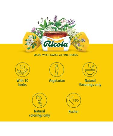 Ricola Original Herb Club Bag 115ct - Natural Swiss Herb Drops - Buy Online on GoSupps.com