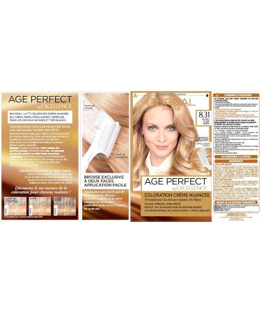 LOREAL Age Perfect by Excellence - 8.31 Light Blonde Beige Hair Color | International Shipping Available - Buy Online on GoSupps.com