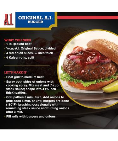 Premium Original Steak Sauce - 5 oz Bottle | Buy Online Now - Buy Online on GoSupps.com