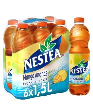 Refresco Deutschland NESTEA Mango Pineapple refreshing with full flavor highquality tea and natural flavors disposable 6 x 15 l