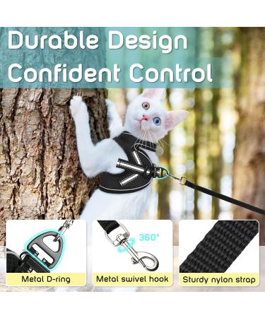 AOKCATS Cat Harness and Leash Set - Escape Proof Adjustable Vest for Small Cats - Buy Online on GoSupps.com
