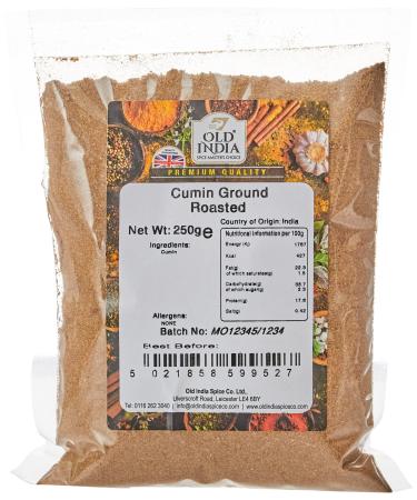Old India Cumin Ground Roasted 250g 250 g (Pack of 1) - Buy Online on GoSupps.com