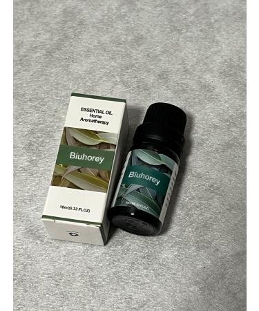 Biuhorey Essential Oils Plant Eucalyptus 100% Pure Natural Aromatherapy 10 mL (1/3 oz)