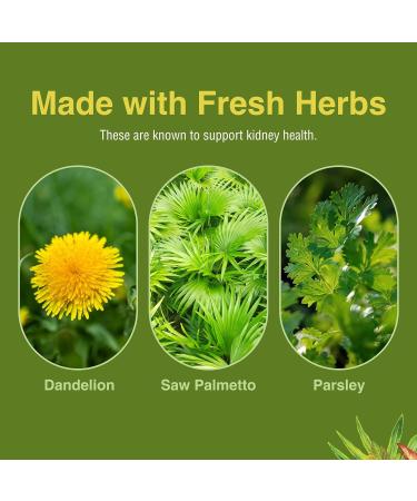 Herbs Etc. Kidney Tonic Softgels - Function Supplement - Natural with Dandelion Saw Palmetto & Parsley - 60 Softgels (60 Servings) - Buy Online on GoSupps.com