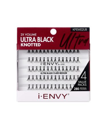 Kiss I Envy Ultra Black Lashes (Medium)
