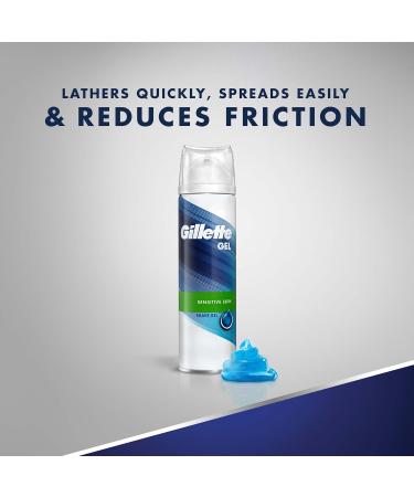 Buy Gillette Barbershop Fresh Shave Gel - 7 oz | International Shipping Available - Buy Online on GoSupps.com